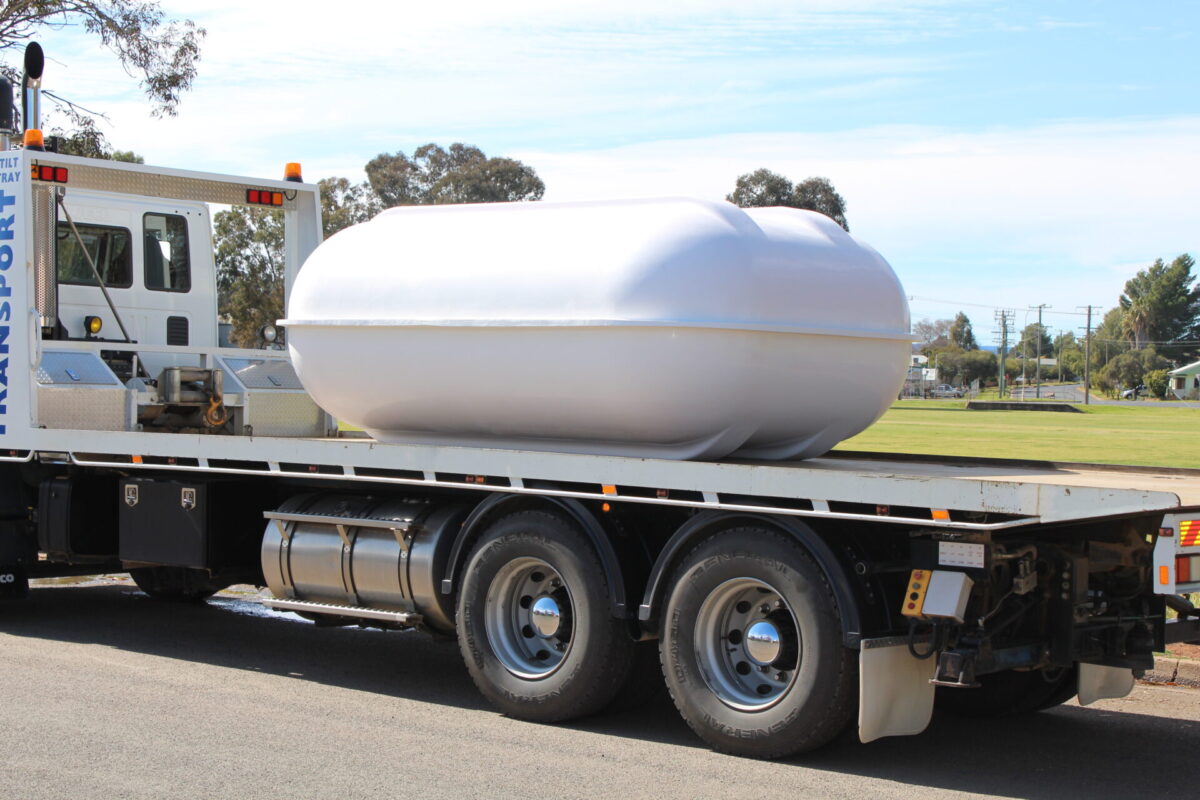 the Stallion cartage and dust suppression tanks